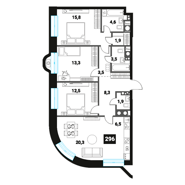 ЖК SokolInn Park, Москва | Жилой комплекс «СоколИнн Парк» рядом с парком Сокольники, группа «Эталон»